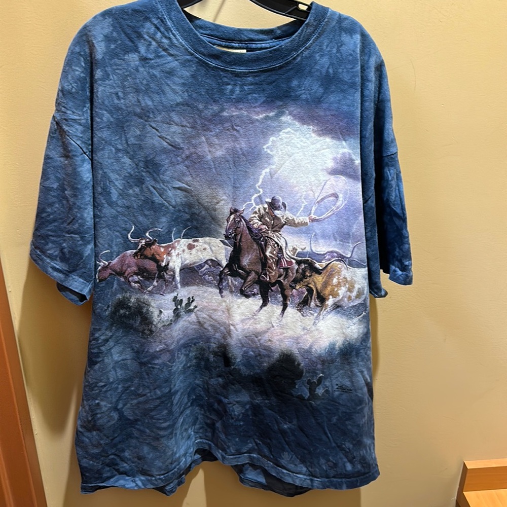 Men’s XXL the mountain cowboy shirt